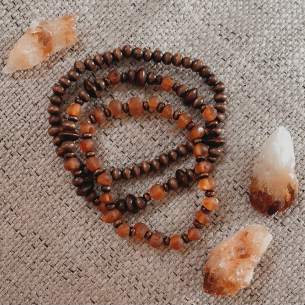 Baltic amber bracelet
